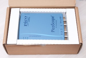 Picoscope 3206B cardboard box