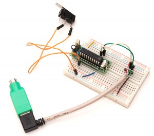 AVR PS/2 keyboard