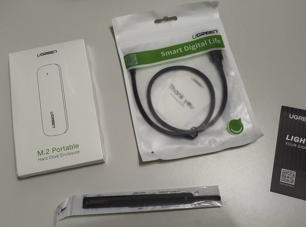 Ugreen Aliexpress package contents